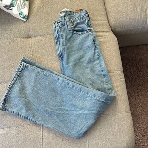 Levi's Light Blue Flare & Wide Leg Jeans